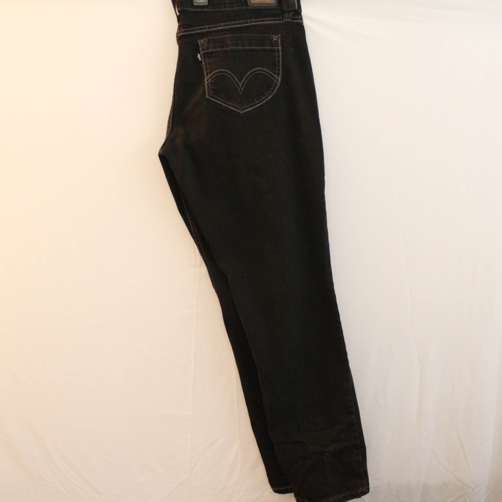 Black Straight Leg Jeans